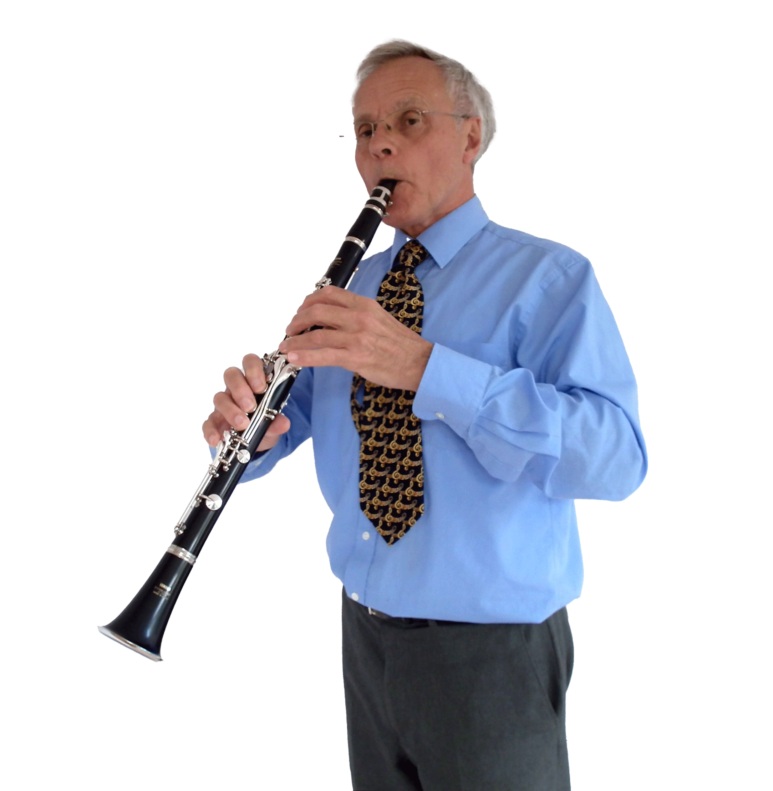 Woodwind Musician Playing Clarinet